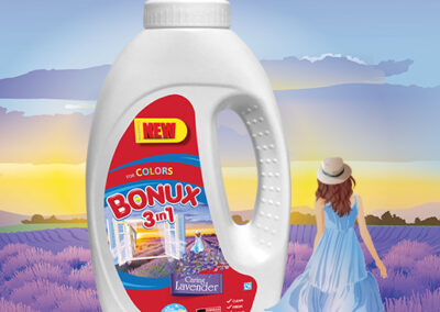 Bonux 3in1 Caring Lavender Likid