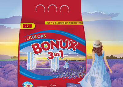 Bonux 3in1 Caring Lavender Pluhur