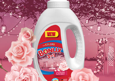 Bonux 3në1 Radiant Rose Likid