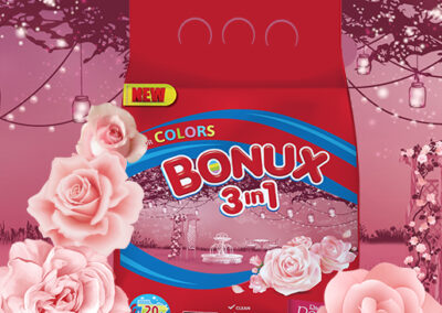 Bonux 3në1 Radiant Rose Pluhur